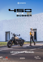 CFMOTO 450CL-C Bobber - Uzivatelsky manual SK 2025-1